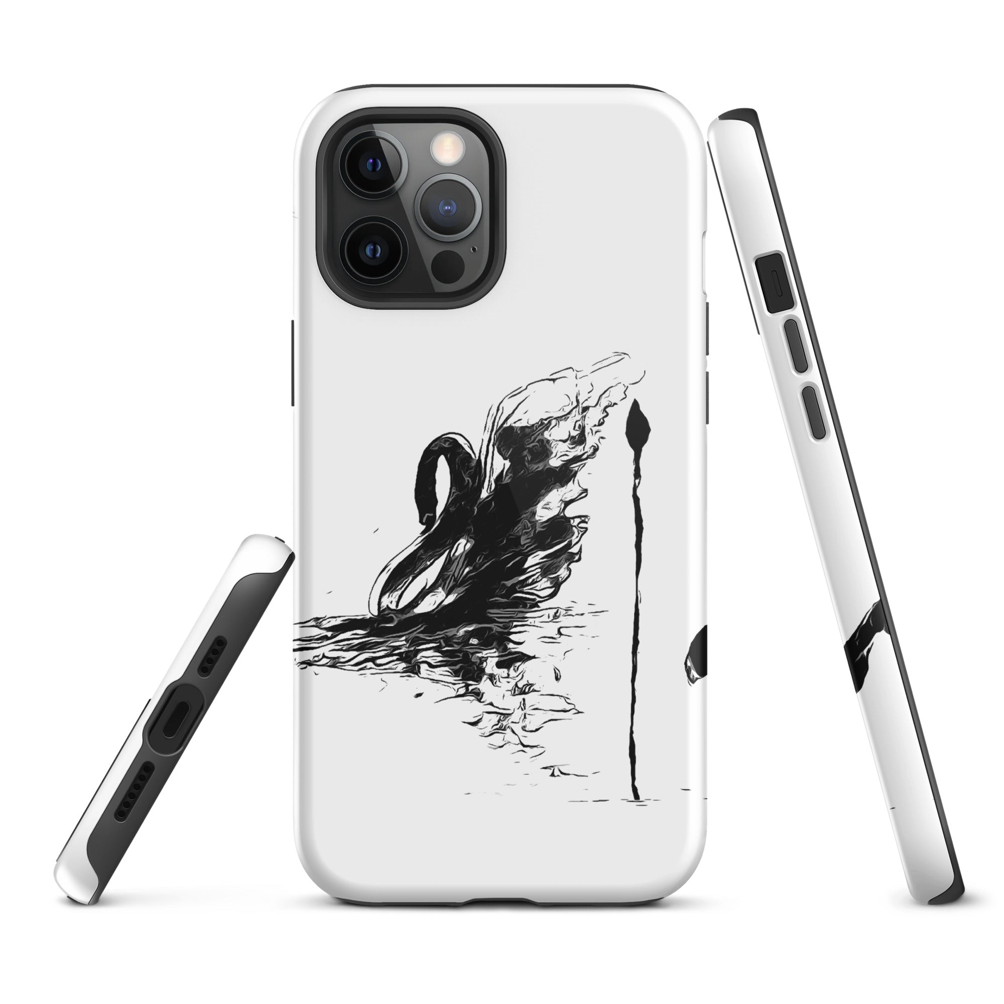 "Black Swan Series"Tough Case for iPhone®