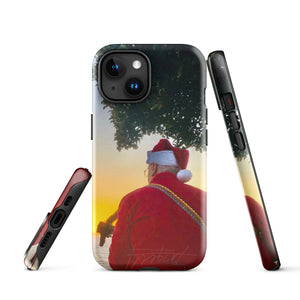 Christmas Guitar Song-Tough iPhone case