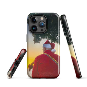 Christmas Guitar Song-Tough iPhone case