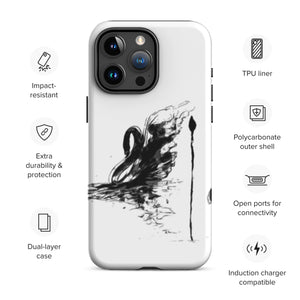 "Black Swan Series"Tough Case for iPhone®
