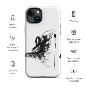 "Black Swan Series"Tough Case for iPhone®