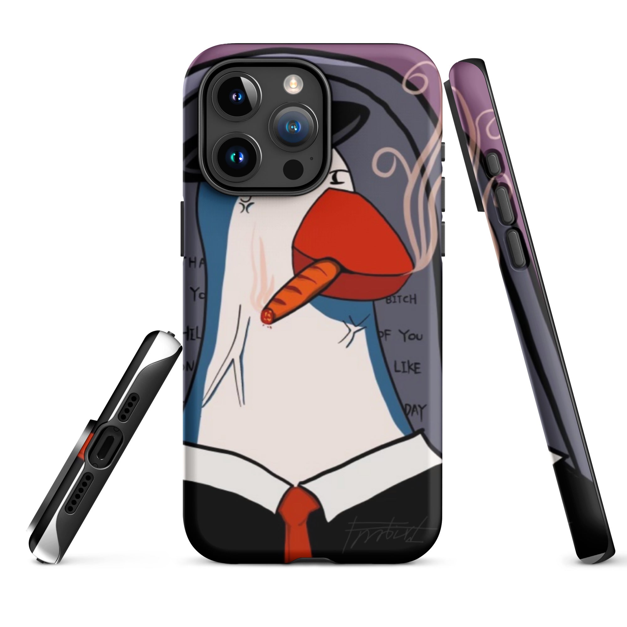 “King chicken”-Tough iPhone case