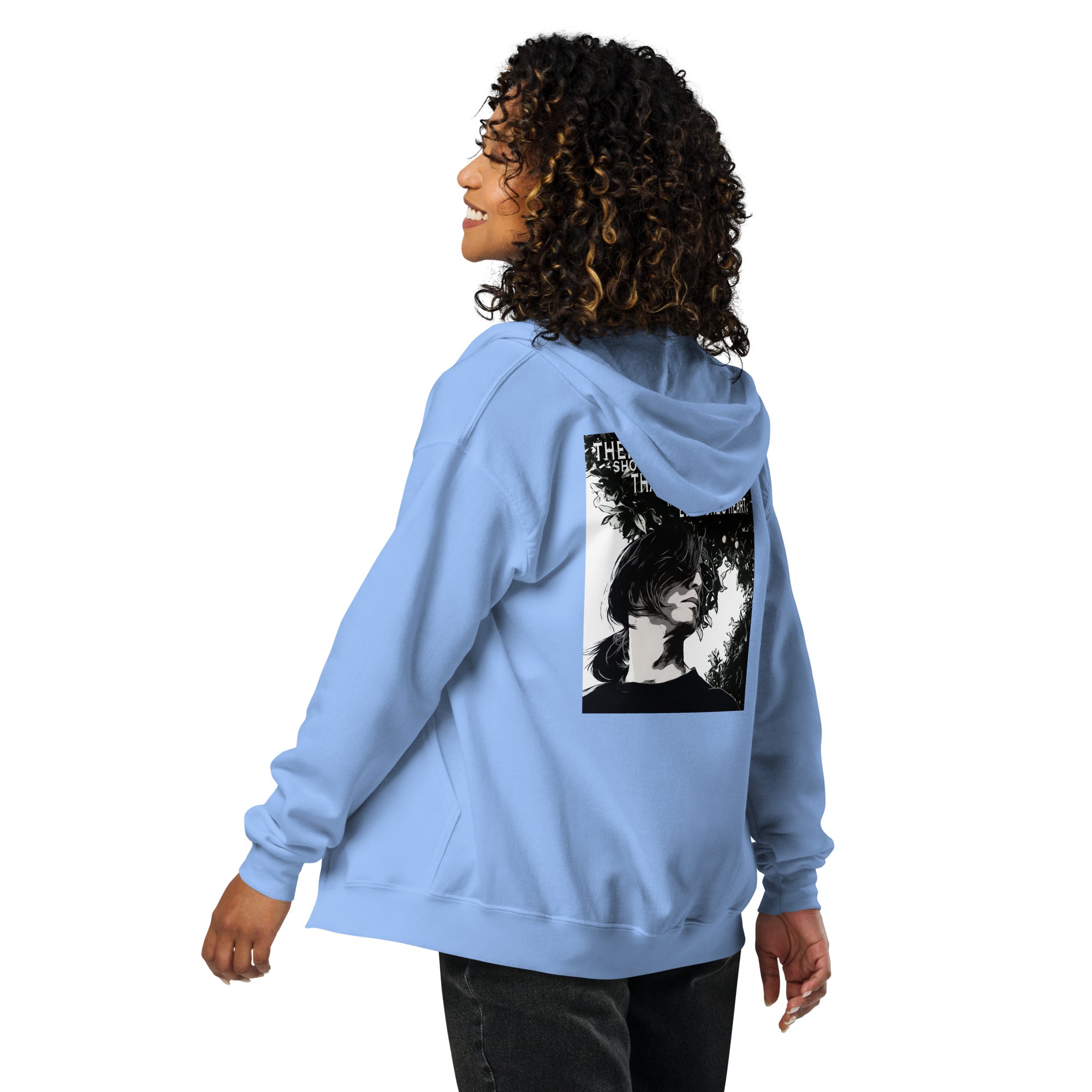 Frrrbird-Unisex heavy blend zip hoodie