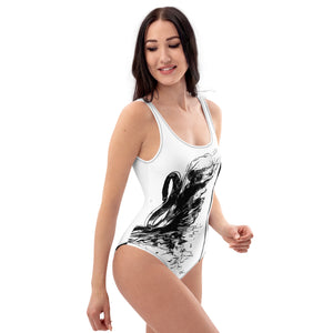 “Frrrbird”-One-Piece Swimsuit