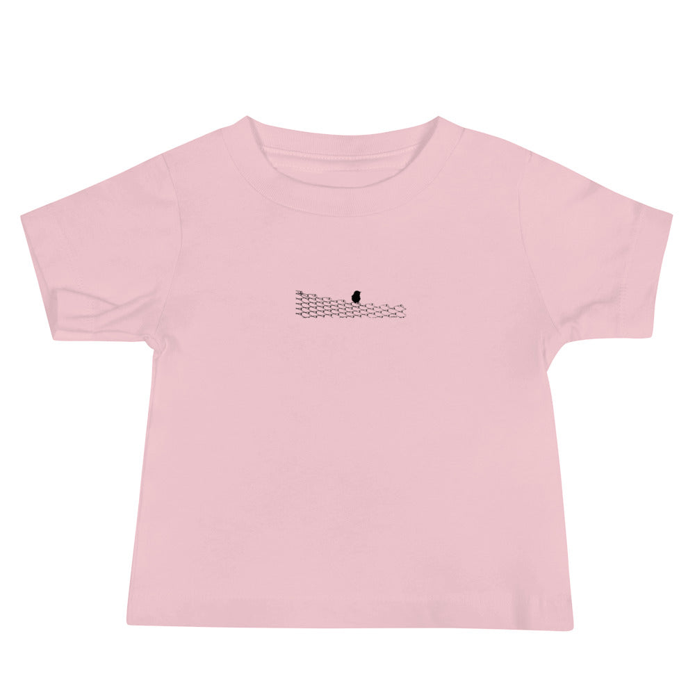 "little bird"-Baby Jersey Short Sleeve Tee