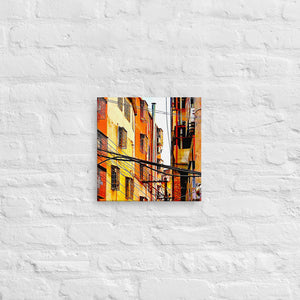 "Between the Buildings"（Canvas Limited Prints）