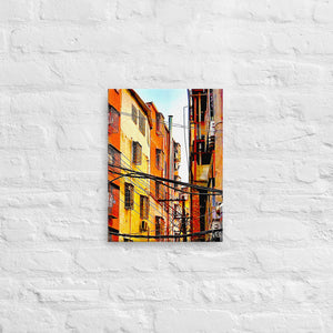 "Between the Buildings"（Canvas Limited Prints）