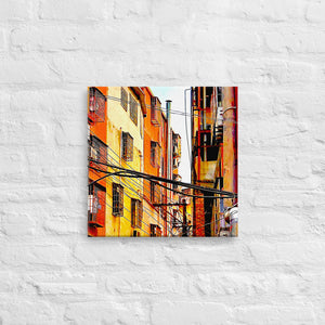 "Between the Buildings"（Canvas Limited Prints）