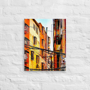 "Between the Buildings"（Canvas Limited Prints）