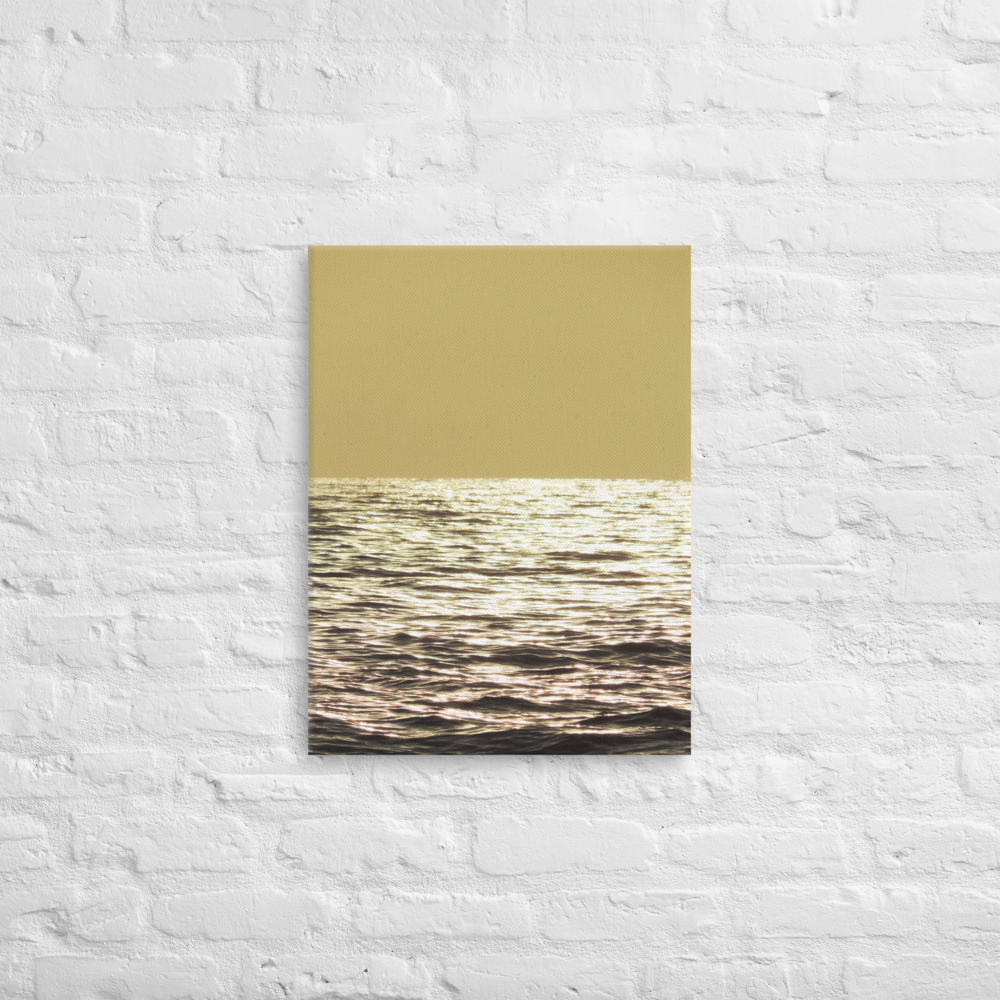 "The Sea with Golden Radiance"（Canvas Limited Prints）