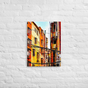 "Between the Buildings"（Canvas Limited Prints）