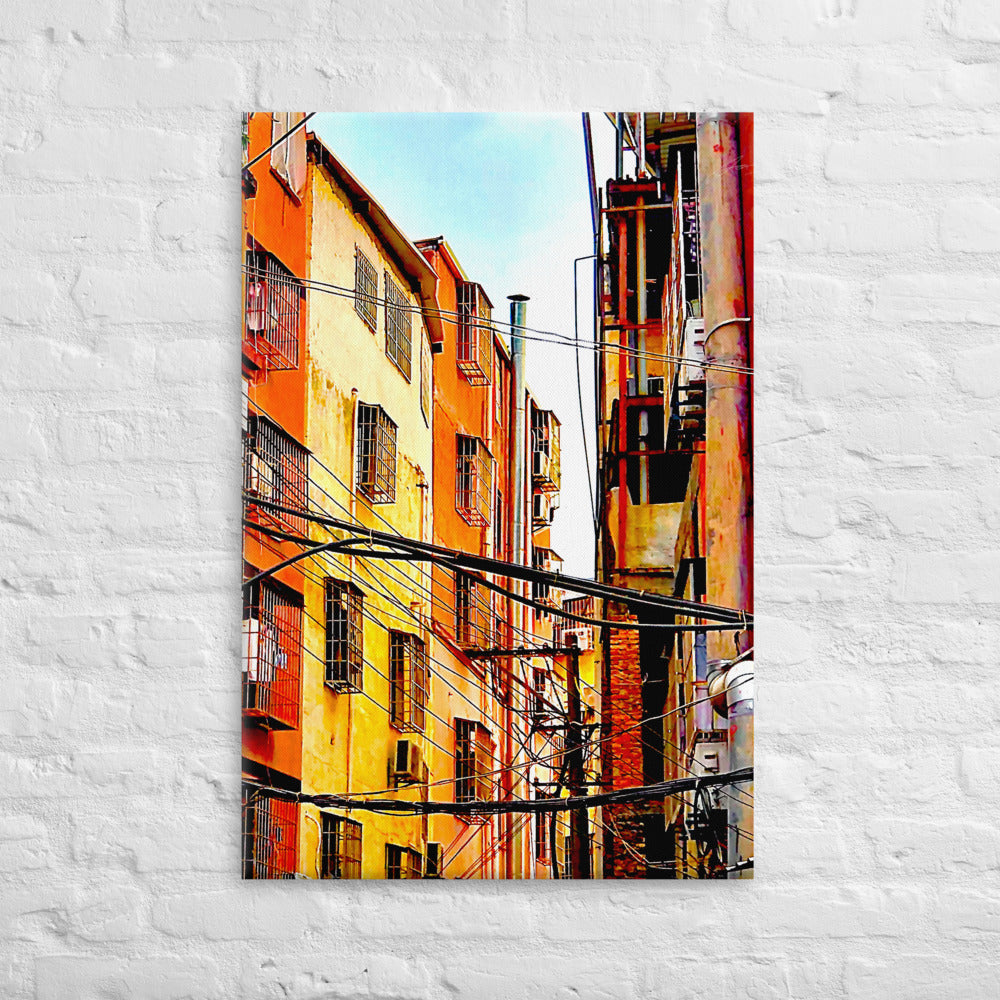 "Between the Buildings"（Canvas Limited Prints）