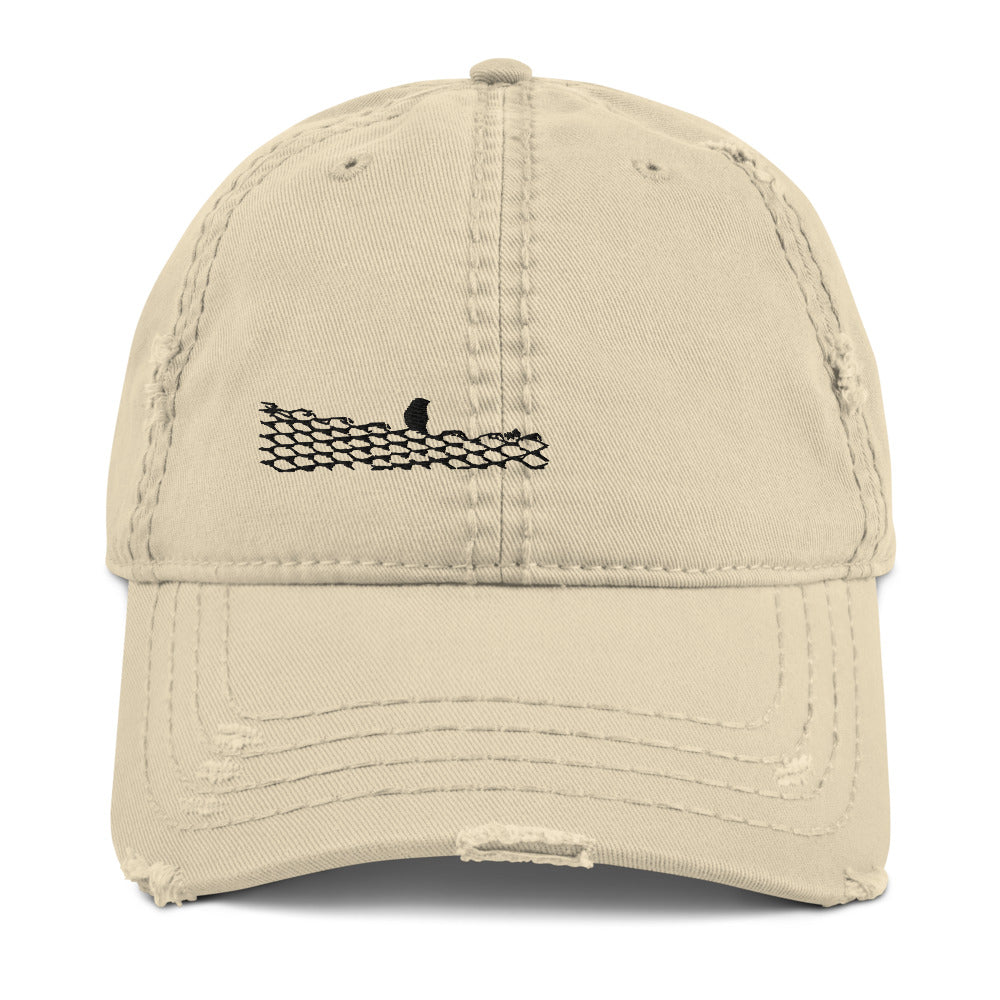 "Free Bird"-Distressed Dad Hat