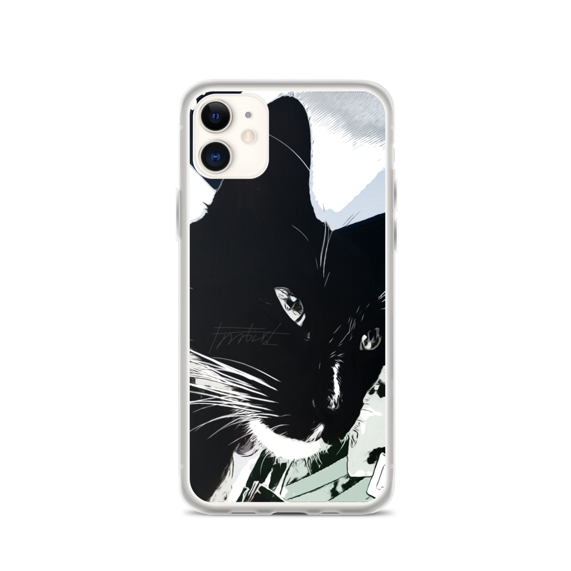 Black cat series-iPhone Case