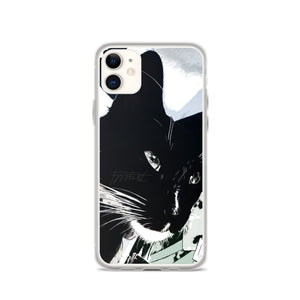 Black cat series-iPhone Case