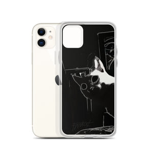 Black cat series-iPhone Case