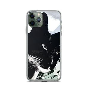 Black cat series-iPhone Case