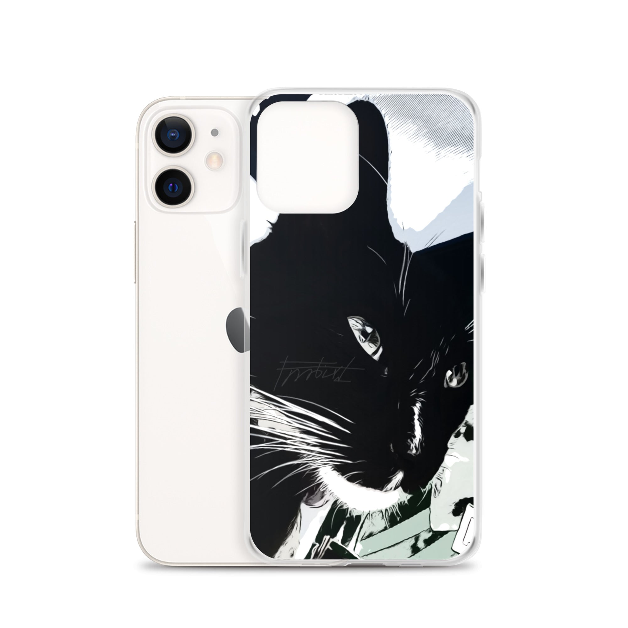 Black cat series-iPhone Case