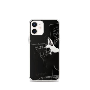 Black cat series-iPhone Case