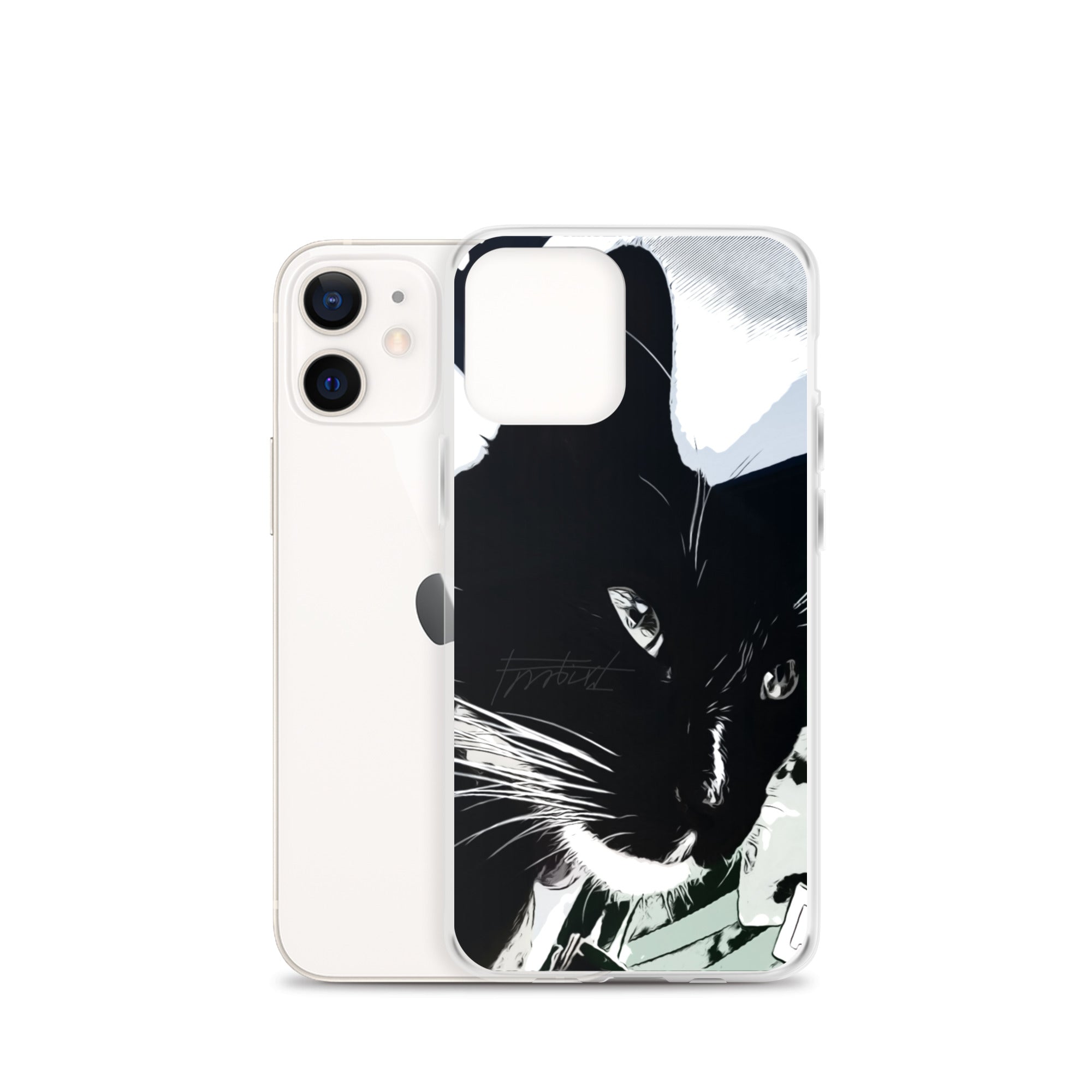 Black cat series-iPhone Case