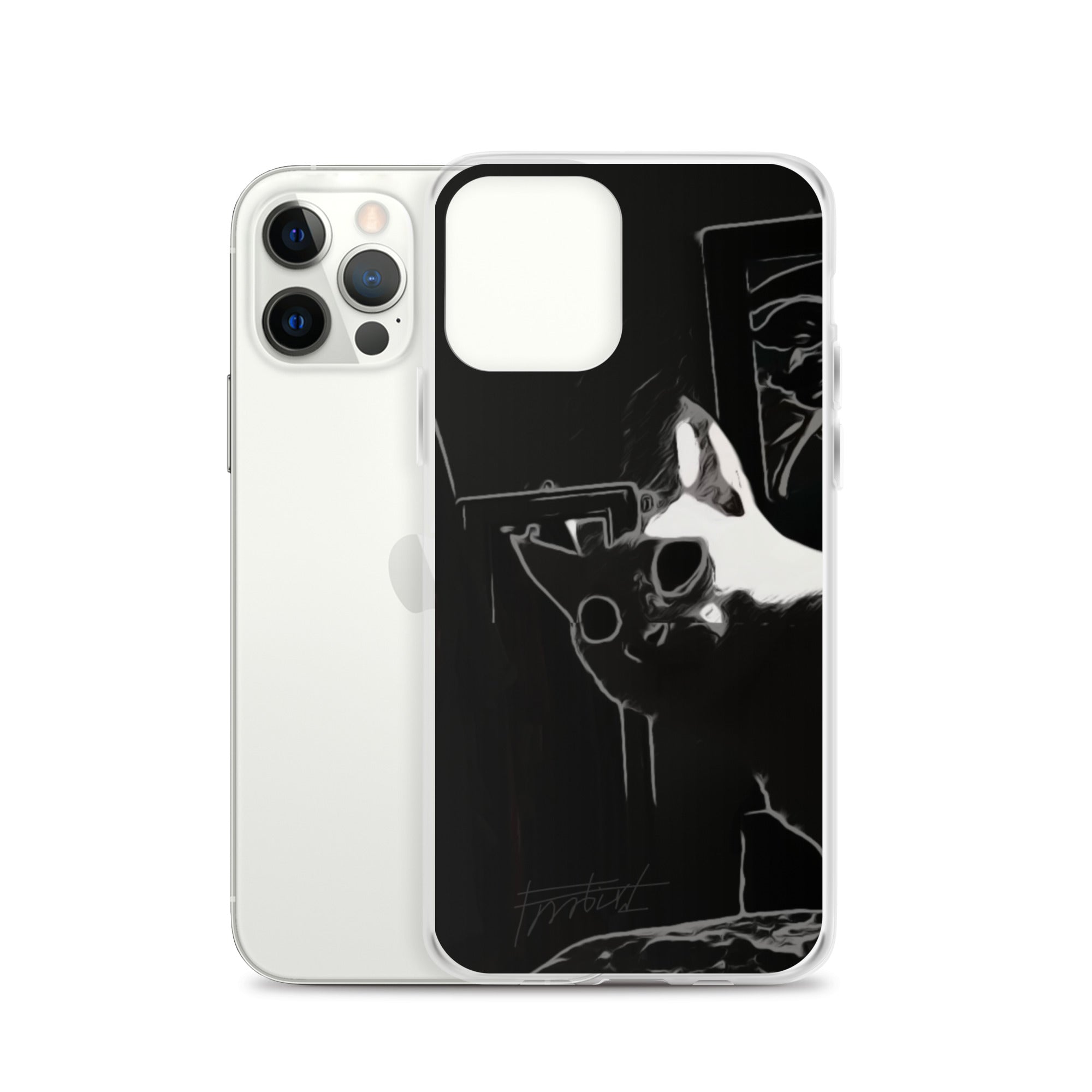 Black cat series-iPhone Case