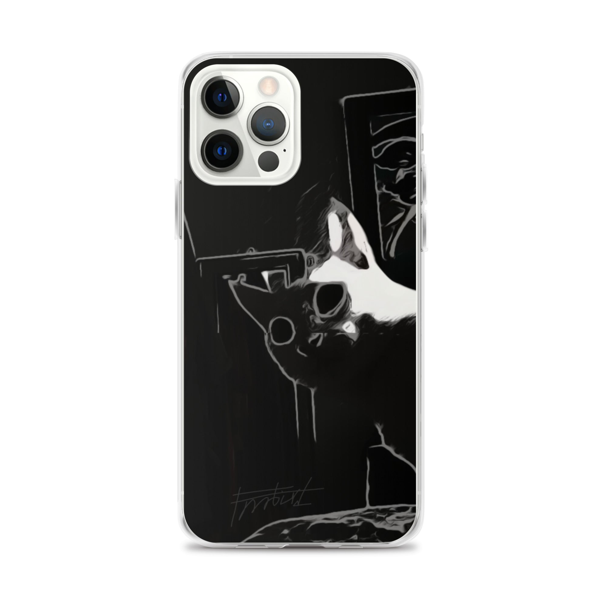 Black cat series-iPhone Case