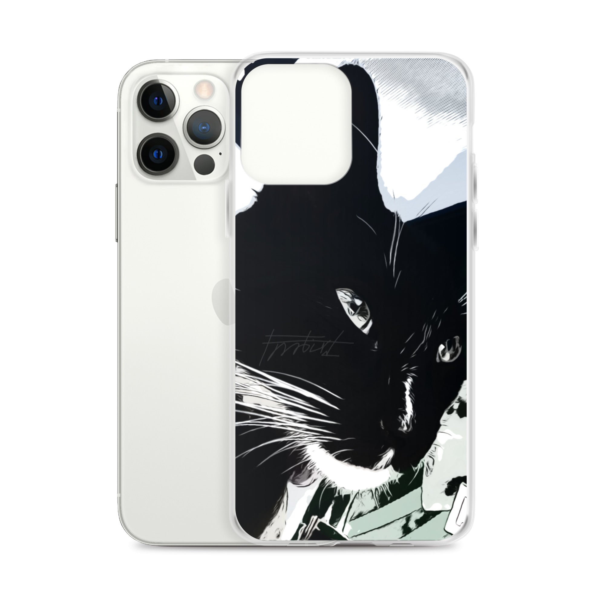 Black cat series-iPhone Case