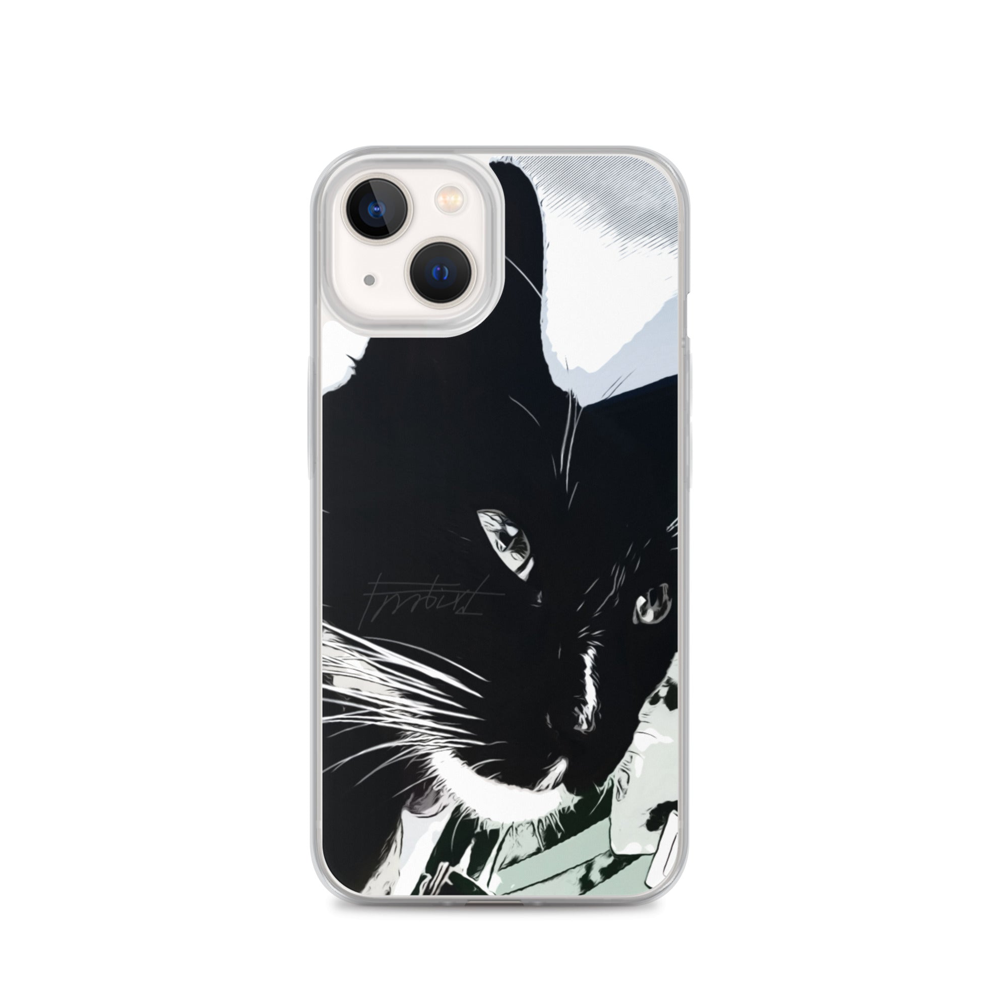 Black cat series-iPhone Case