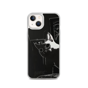 Black cat series-iPhone Case