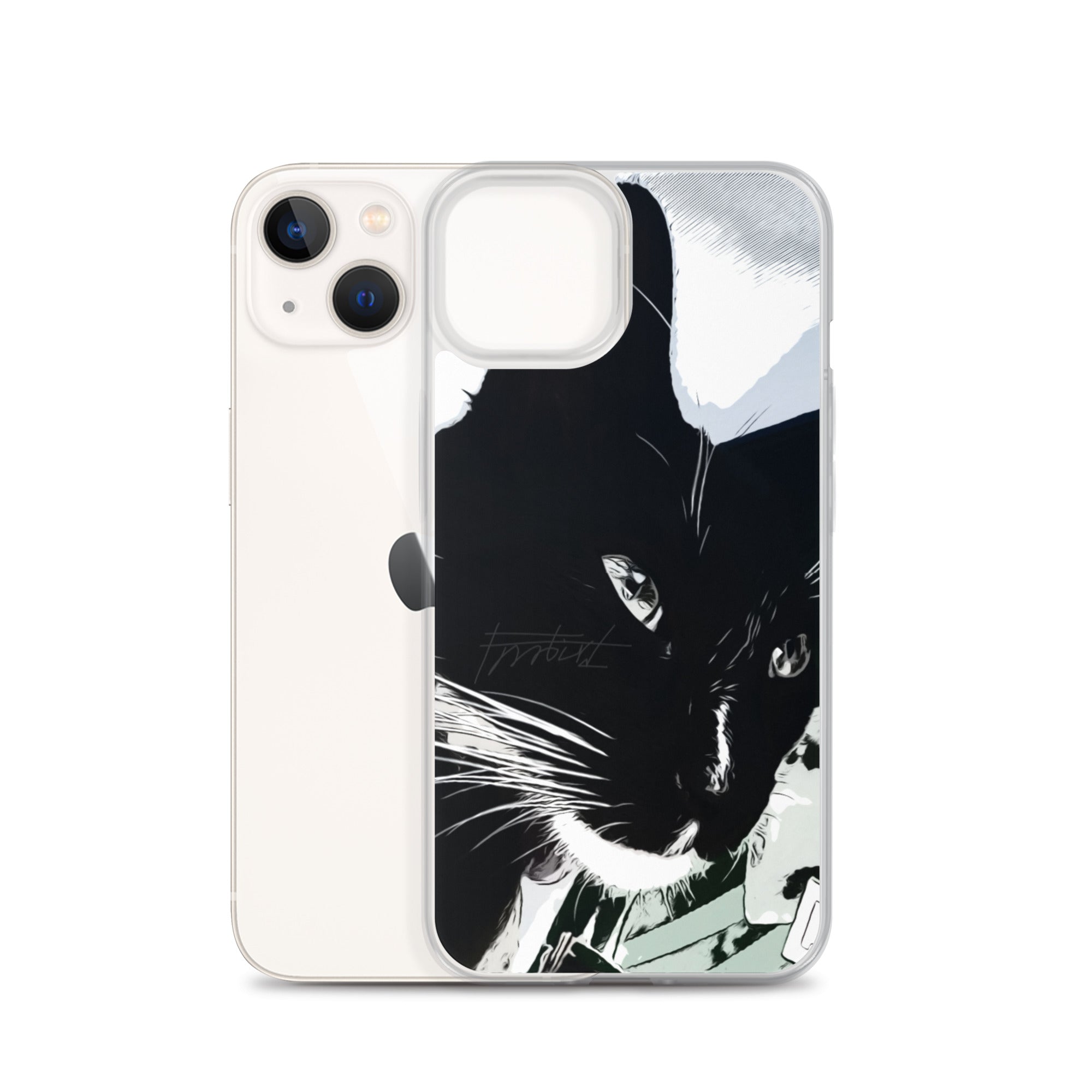 Black cat series-iPhone Case