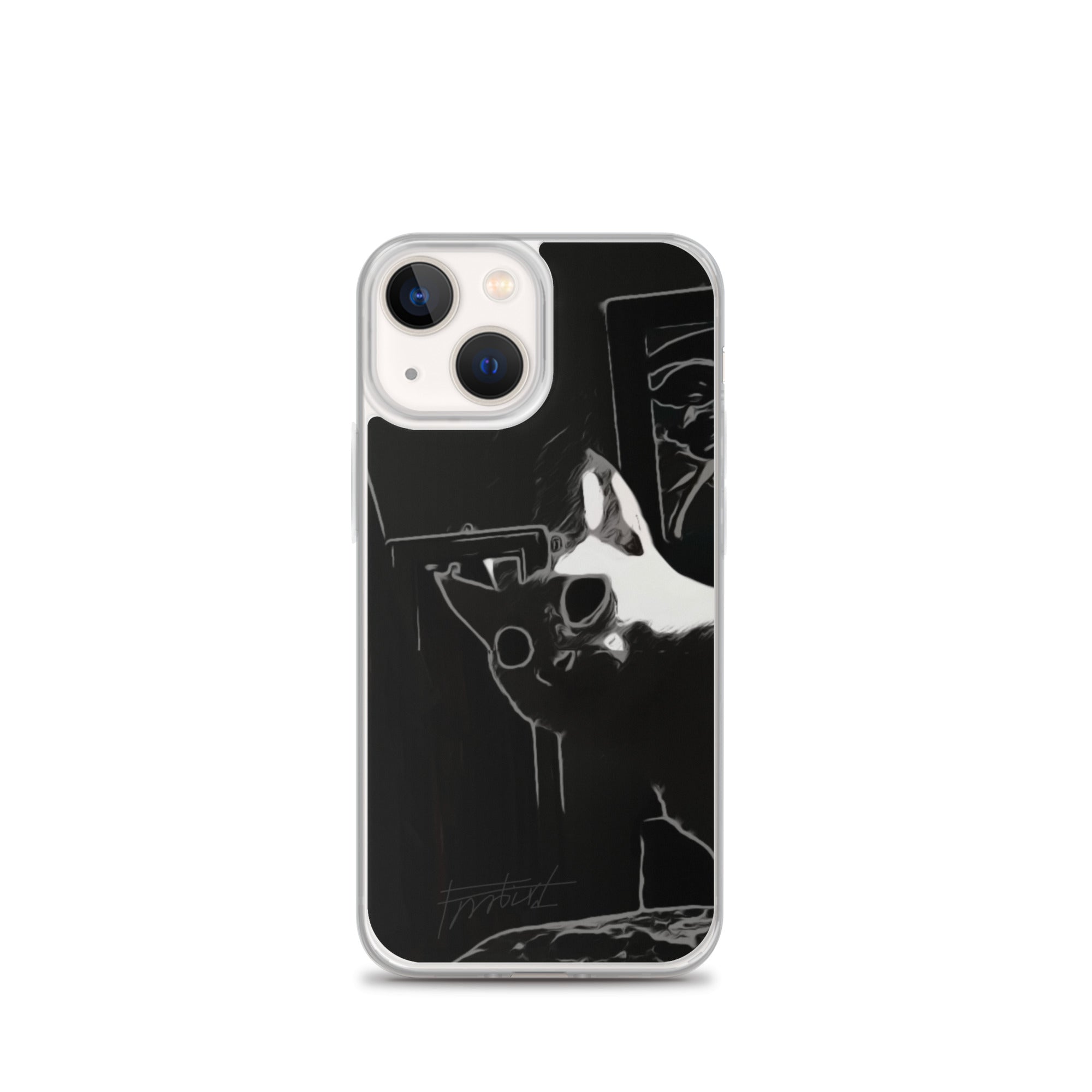 Black cat series-iPhone Case