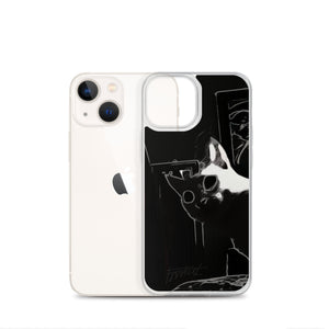 Black cat series-iPhone Case