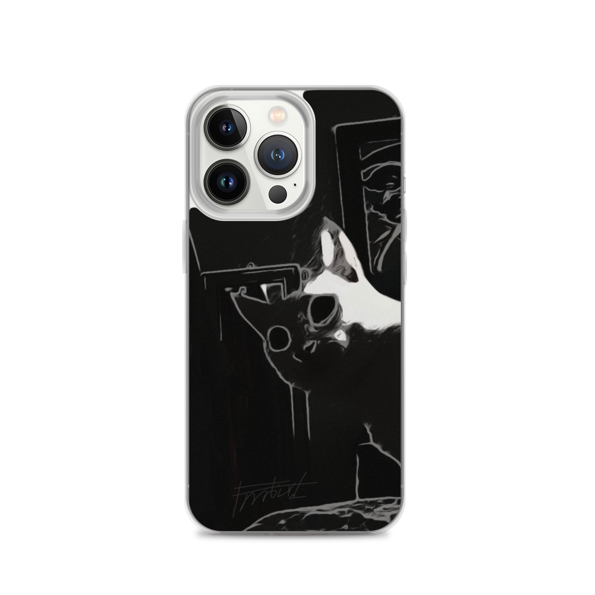 Black cat series-iPhone Case