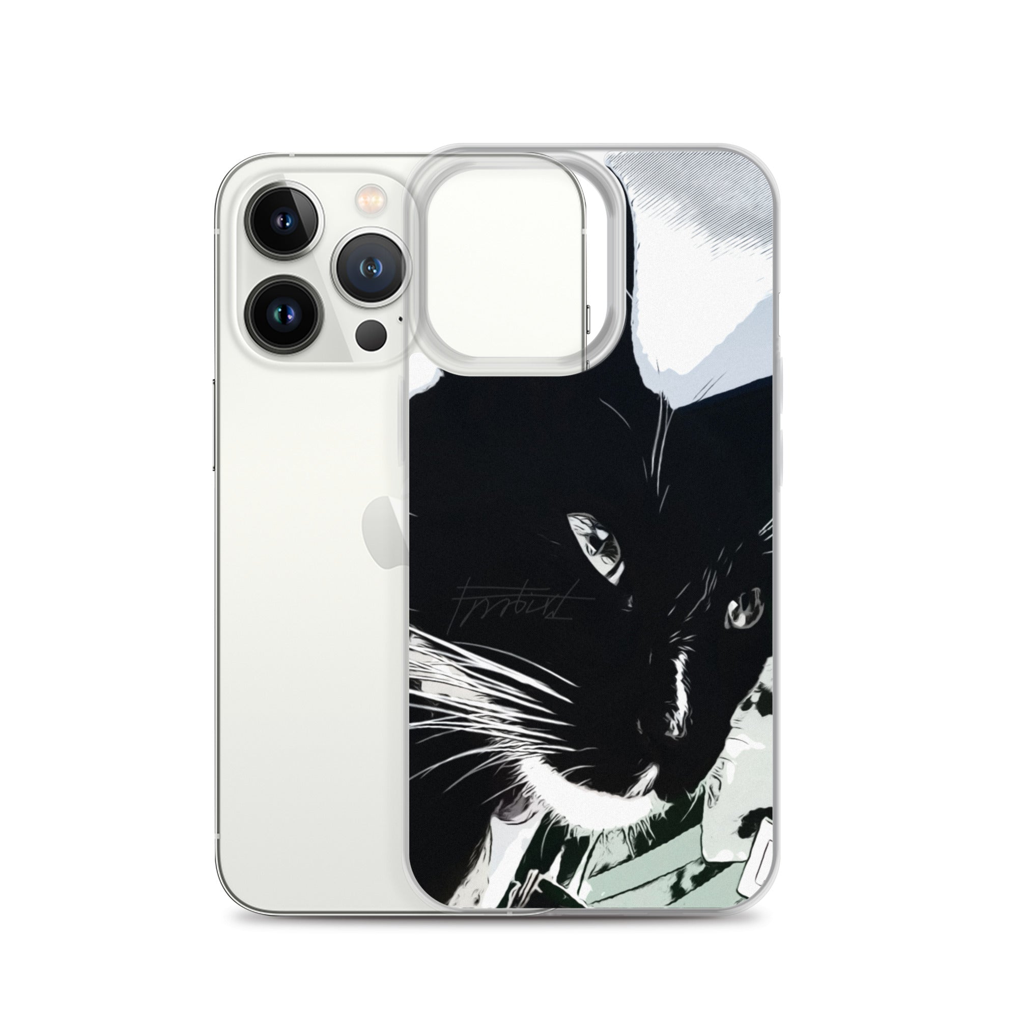 Black cat series-iPhone Case