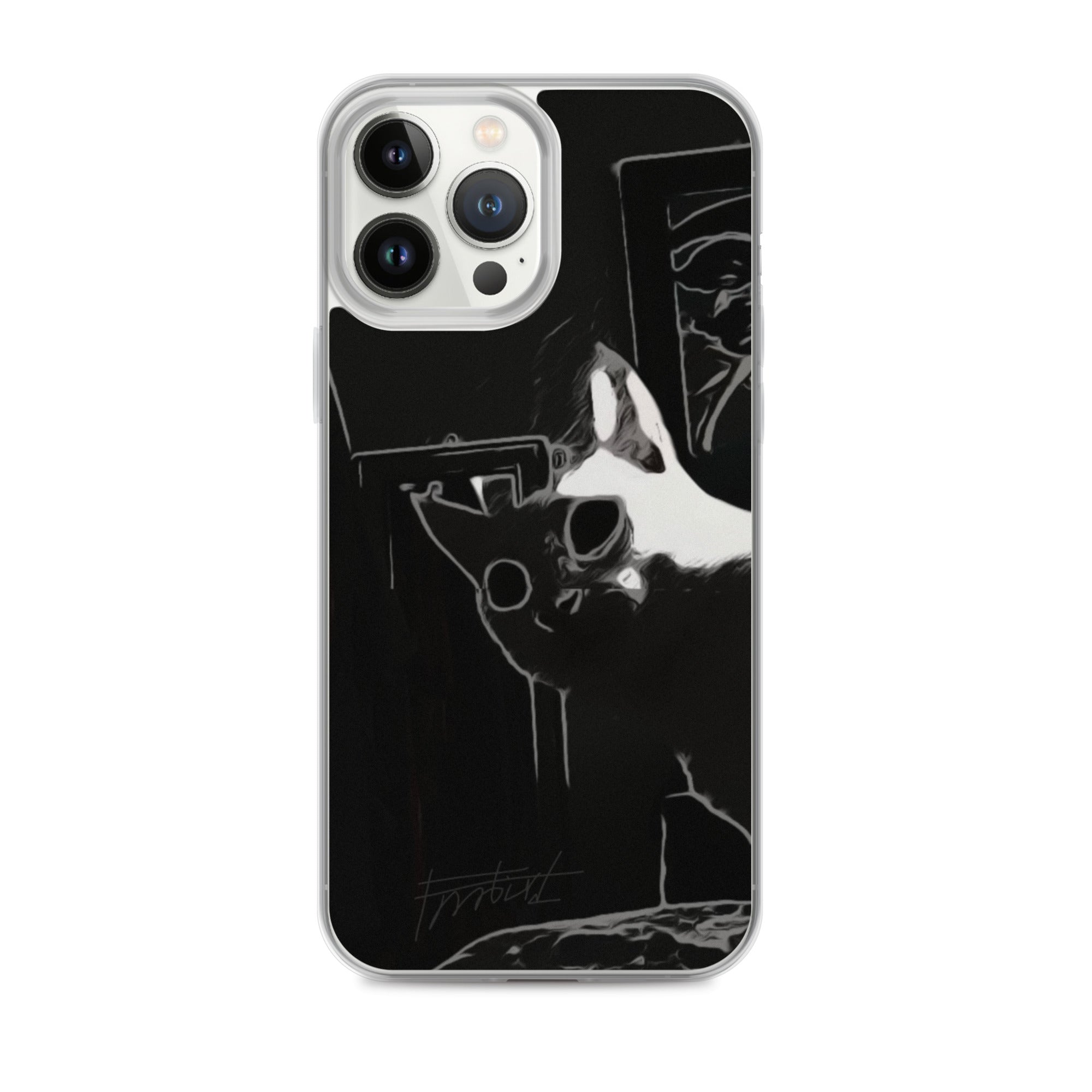 Black cat series-iPhone Case