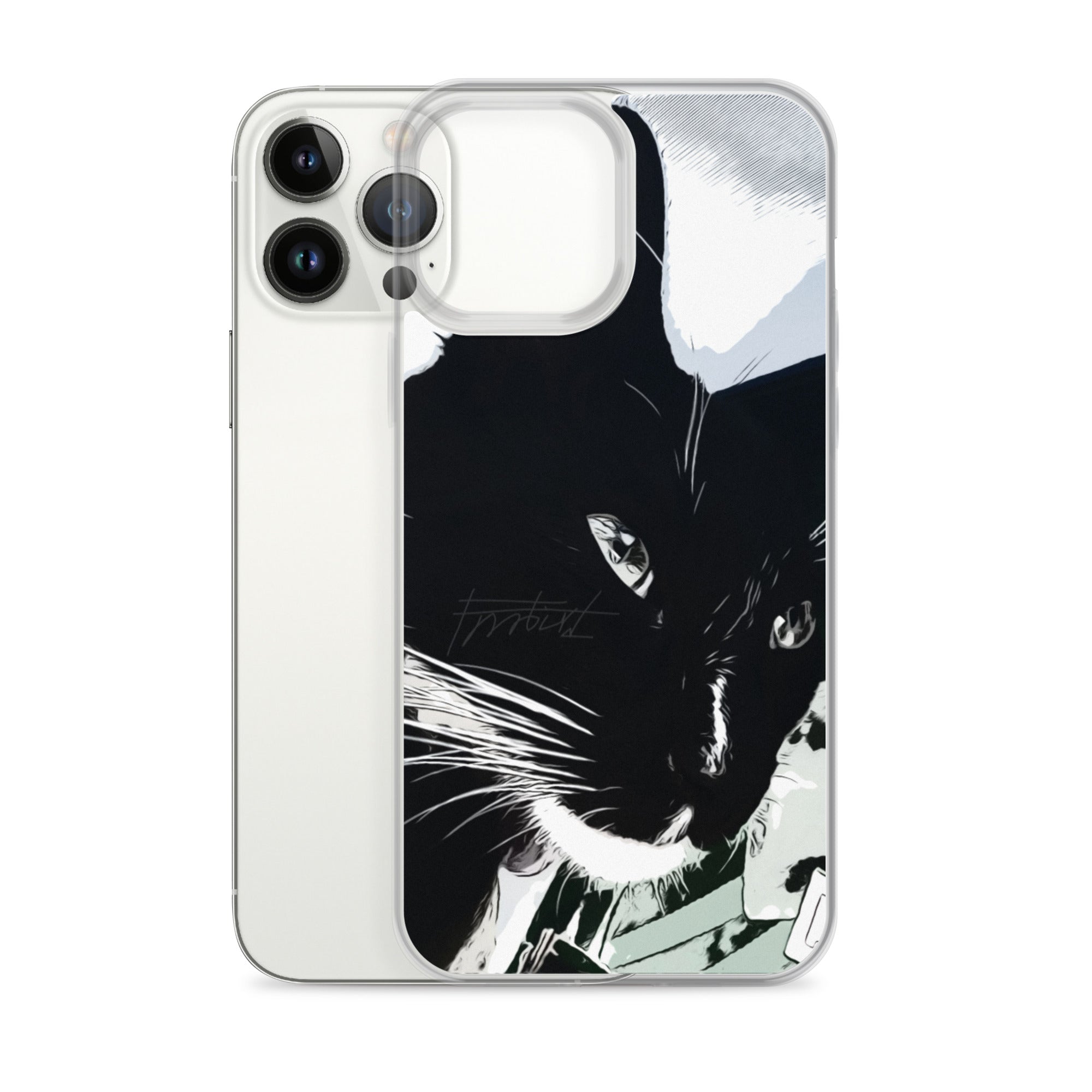 Black cat series-iPhone Case