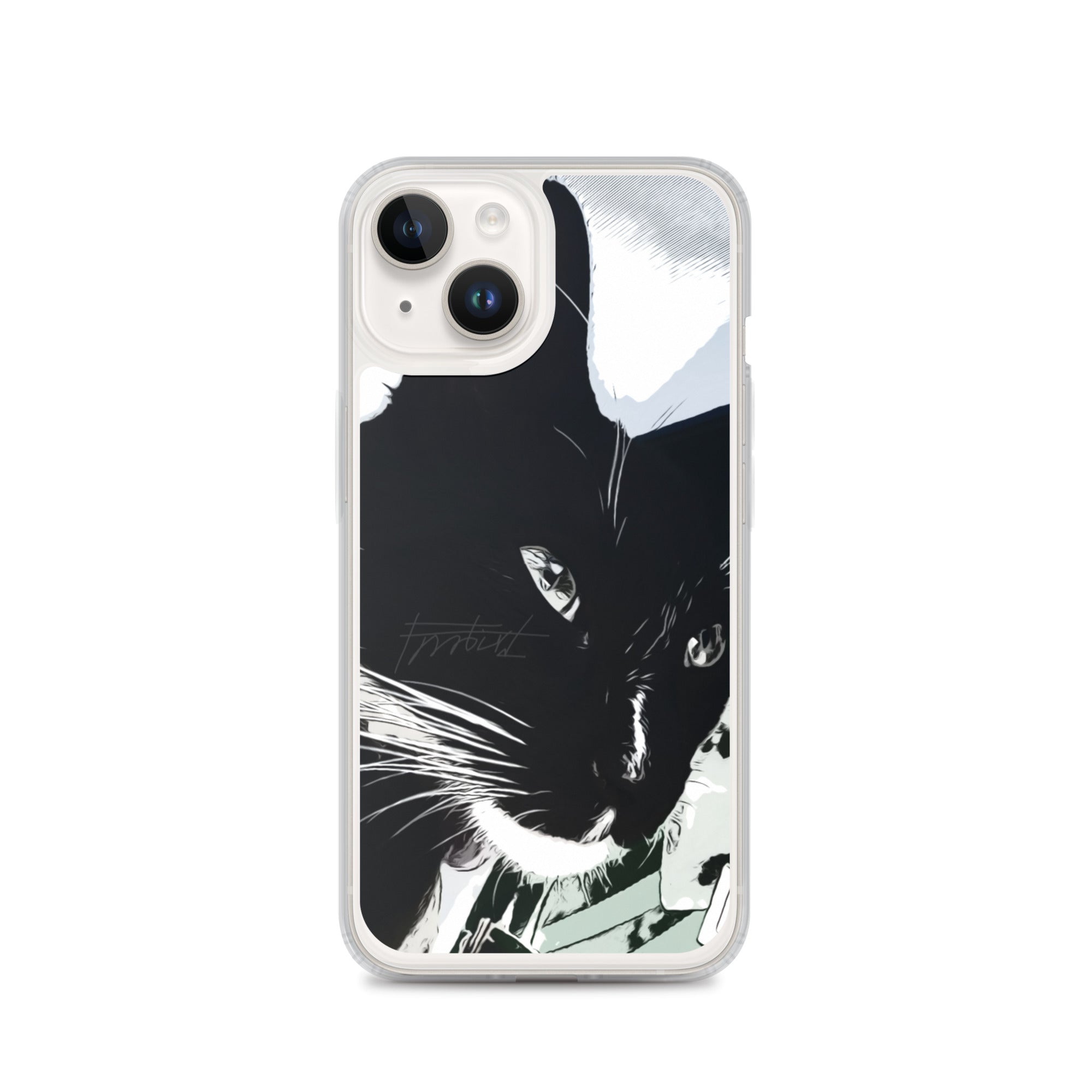 Black cat series-iPhone Case