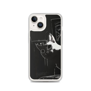 Black cat series-iPhone Case