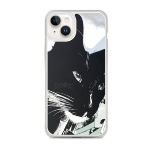 Black cat series-iPhone Case