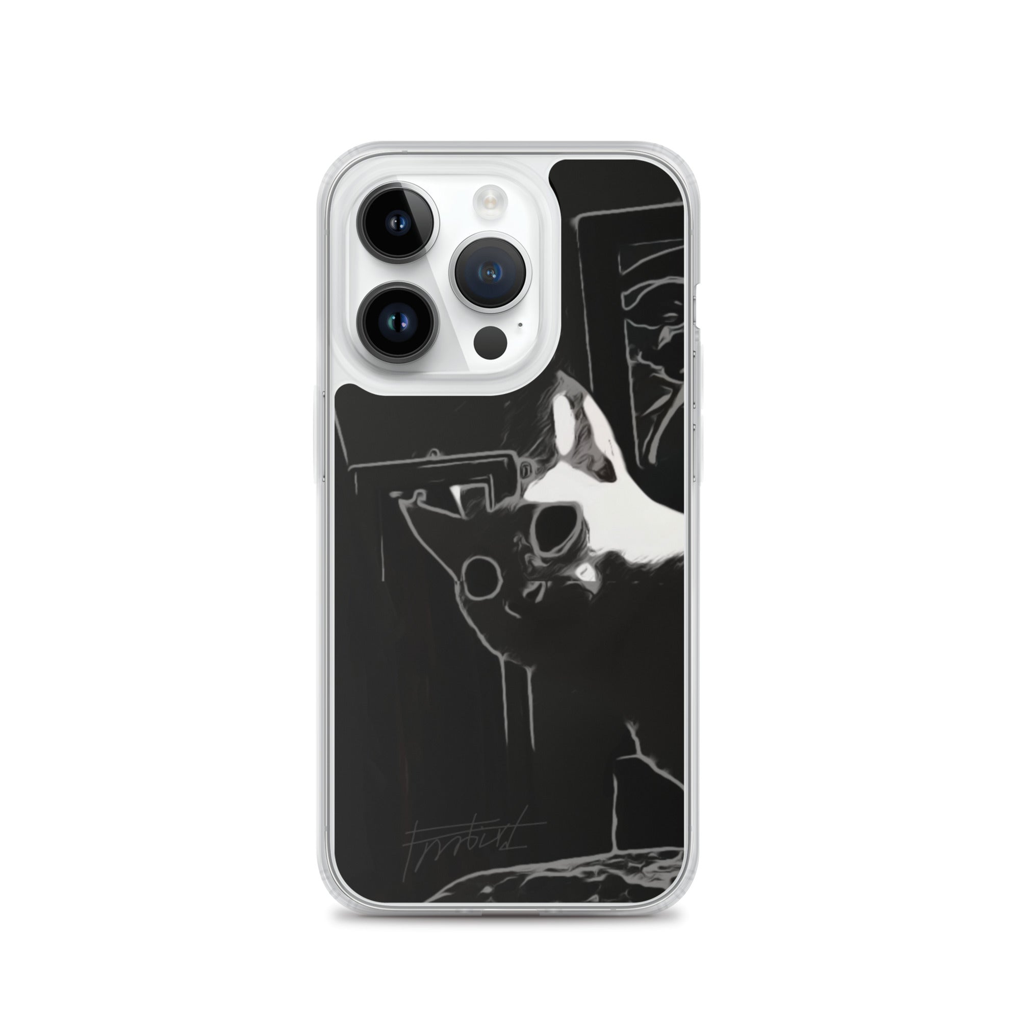 Black cat series-iPhone Case