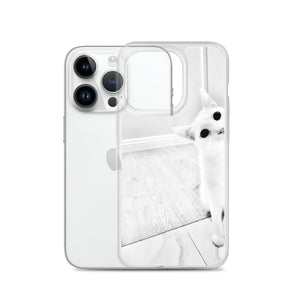 white Cat-iPhone Case