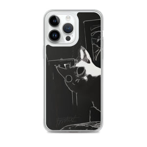 Black cat series-iPhone Case