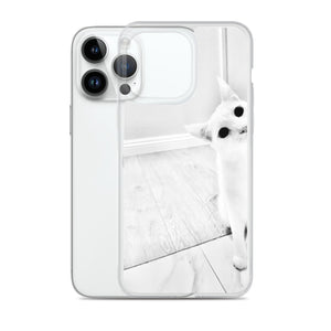 white Cat-iPhone Case