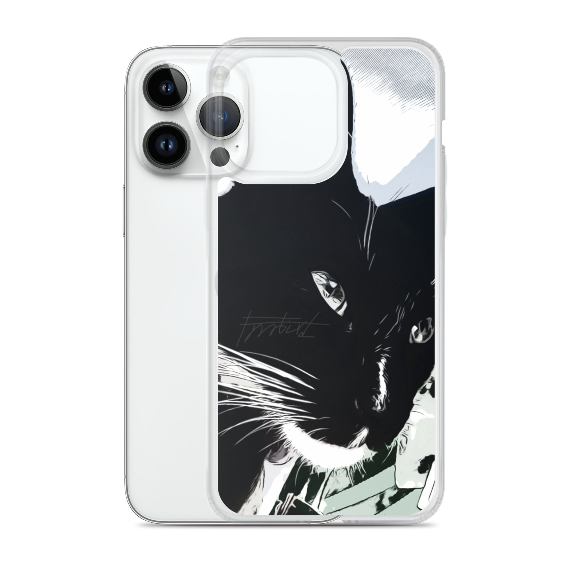 Black cat series-iPhone Case