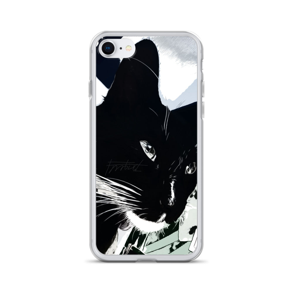 Black cat series-iPhone Case