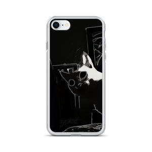 Black cat series-iPhone Case