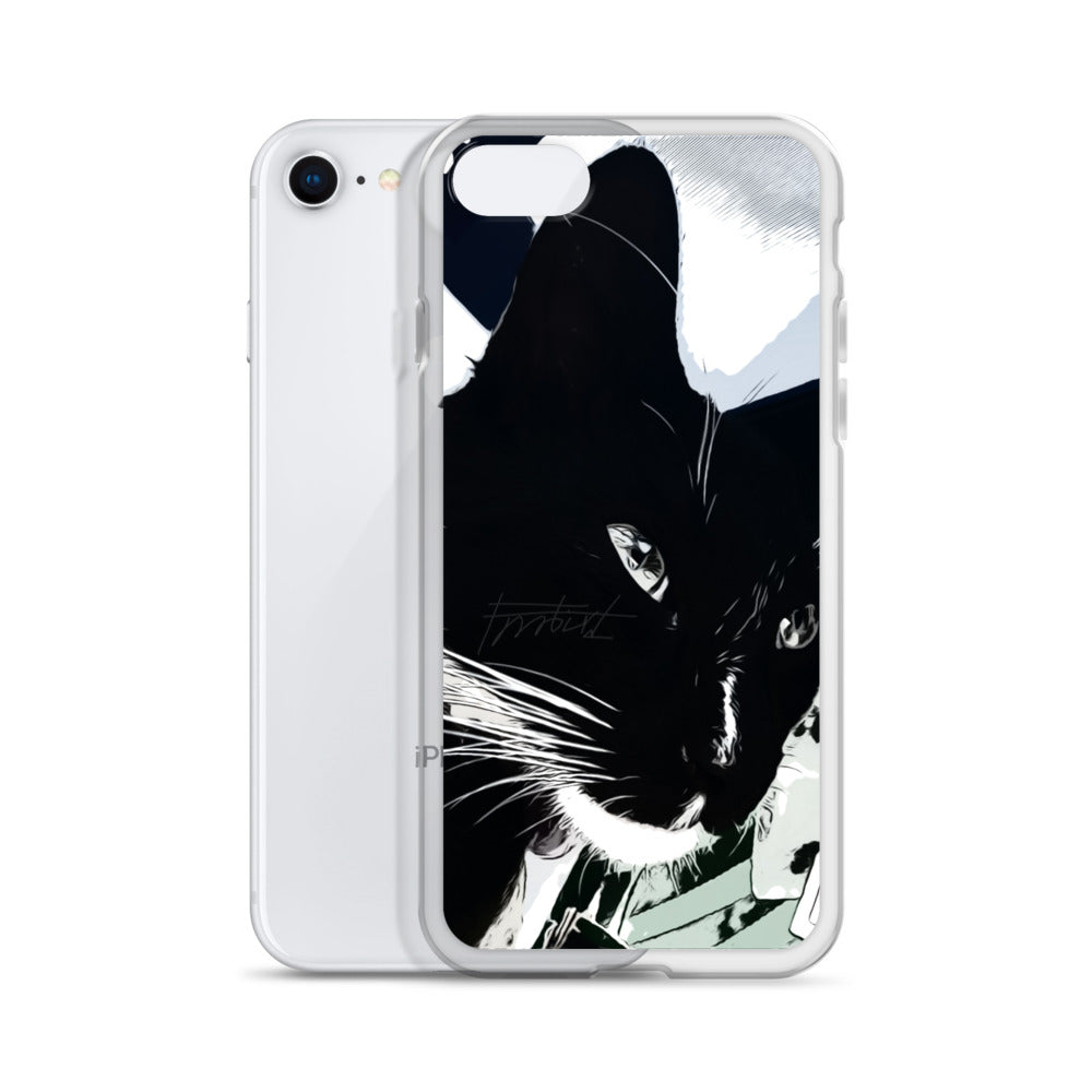 Black cat series-iPhone Case