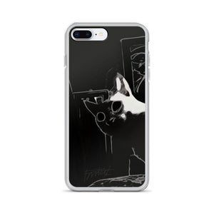 Black cat series-iPhone Case