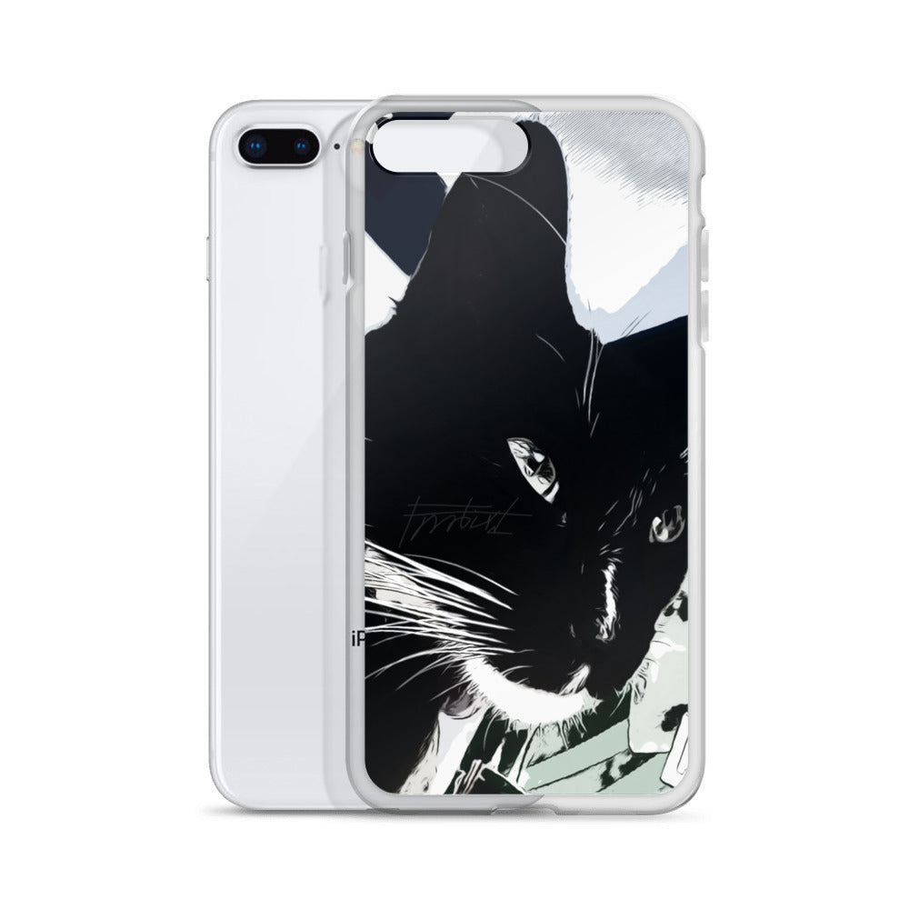 Black cat series-iPhone Case