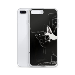 Black cat series-iPhone Case